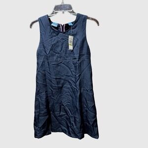 Nautica Girls School Uniform Jumper Navy Blue Pleated Dress Size 14 NDG0113Q NEW